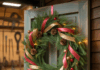 Red and Golden Christmas Wreath Ideas: Festive DIY Designs for Every Door