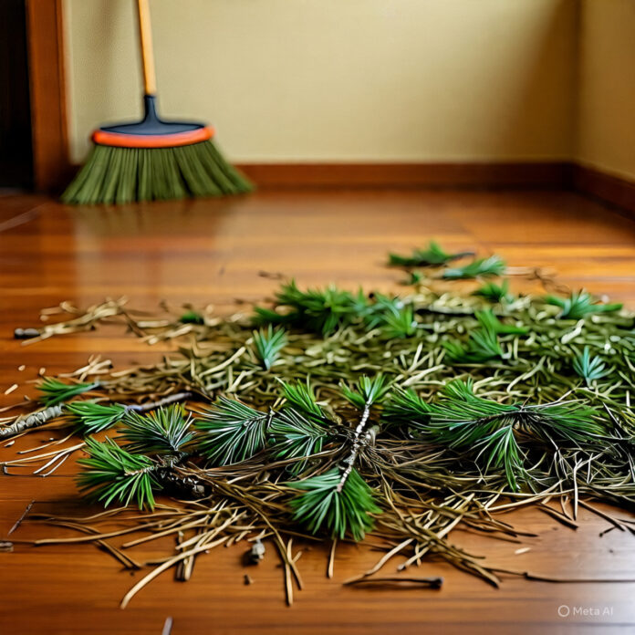Pine needles