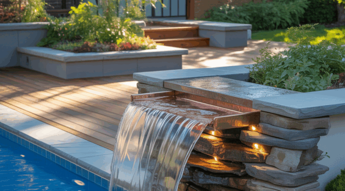 Backyard Pool Waterfall Concept: Design Ideas, DIY Steps, and Inspiration
