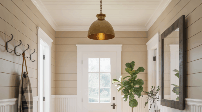 Farmhouse Foyer Entryway