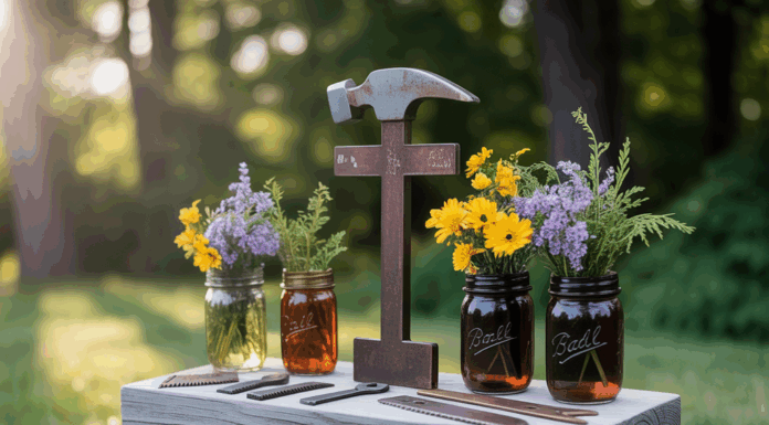 Fathers Day Grave Decoration