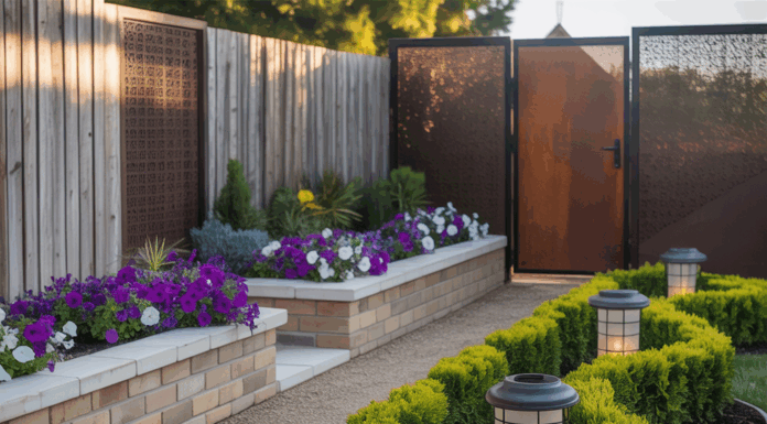 Front Yard Property Dividers Ideas