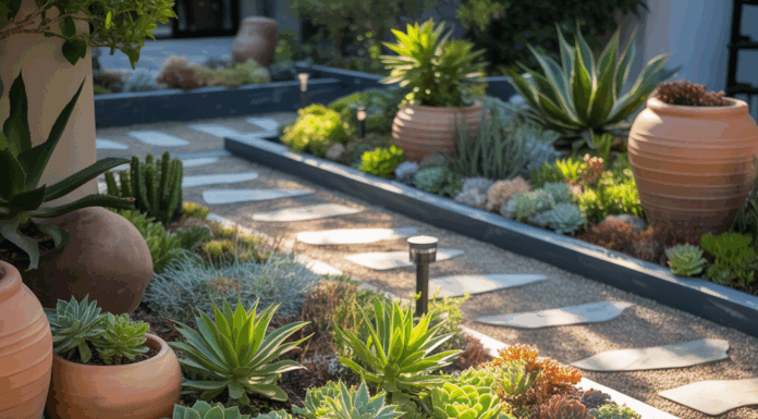 Front Yard Succulent Garden Outdoor: Low-Maintenance Curb Appeal You Can DIY