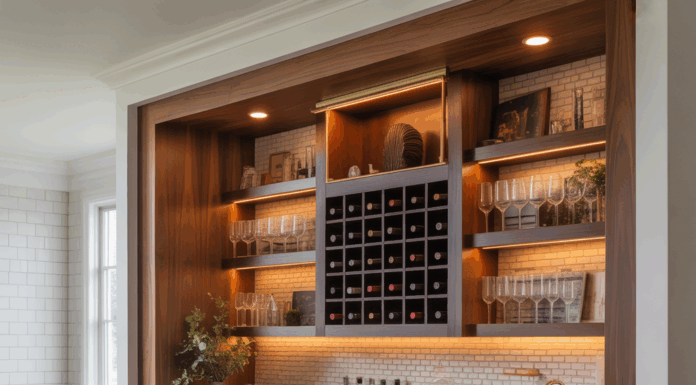 Ideas For Built In Bar