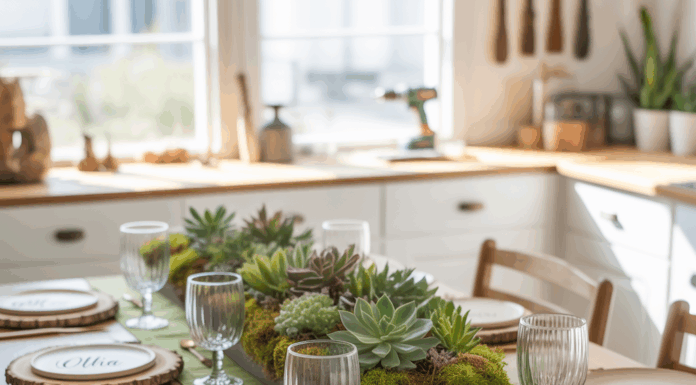 Ideas for Green Table Setting: DIY, Sustainable & Stylish Tablescapes