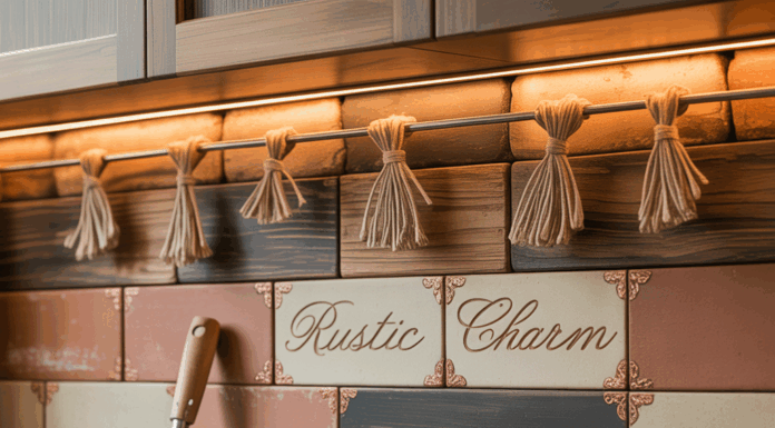 10 Creative Ideas for Rustic Backsplash: Easy DIY Projects for Your Kitchen