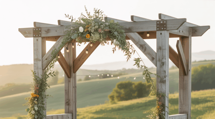 10 Creative Ideas for Rustic Wedding Arch: DIY Plans & Design Tips