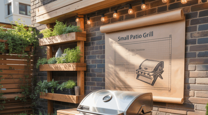 10 Clever Ideas for Small Patio Grill: Space-Saving, Stylish & DIY-Friendly