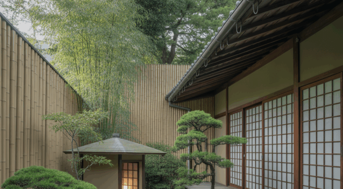 Japanese Outdoor Garden Concept