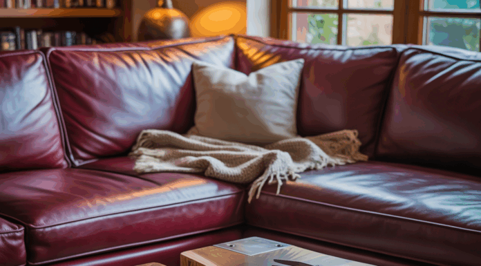 Leather Couch Coffee Table