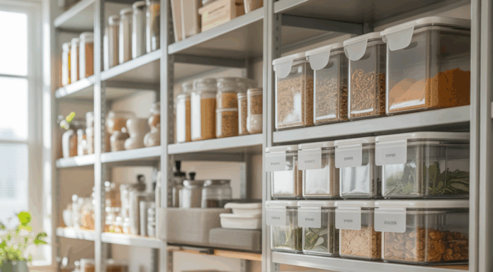 Plastic Containers Storage Ideas