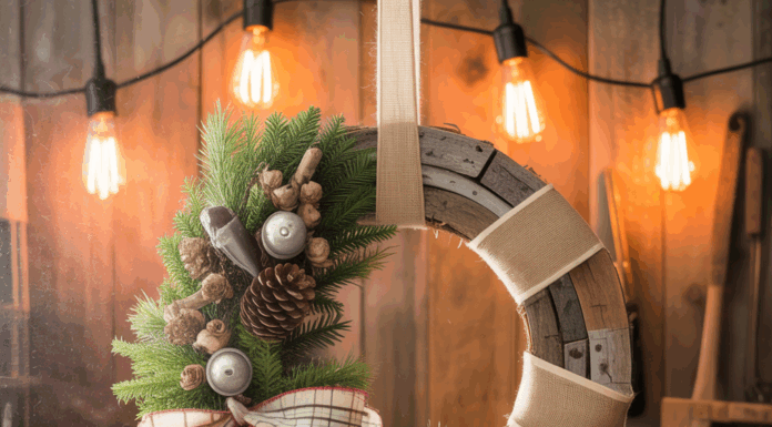 Rustic Christmas Wreath Inspiration