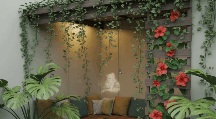 Small Tropical Outdoor Garden Inspo