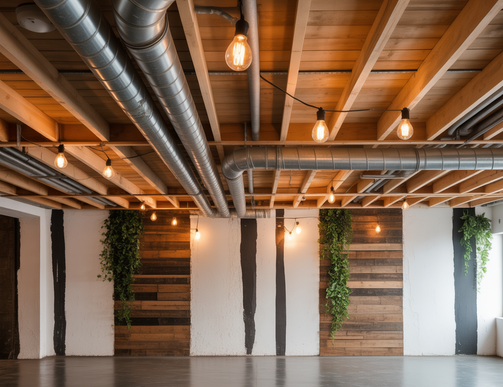 Basement Exposed Ceiling Design Ideas: Stylish, Practical, and DIY-Friendly