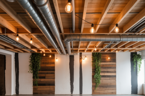 Basement Exposed Ceiling Design Ideas: Stylish, Practical, and DIY-Friendly