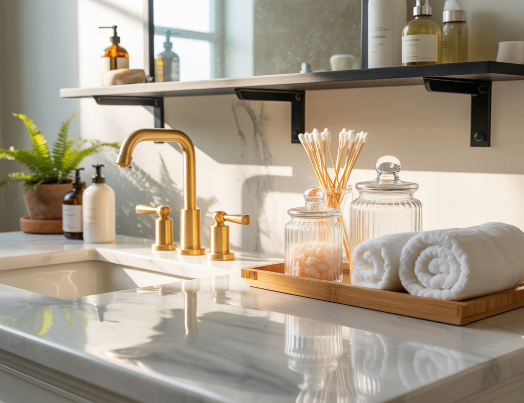 Bathroom Counter Aesthetic