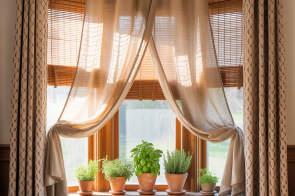 Bay Window Curtain Ideas