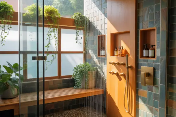 Bench in Walk Shower Ideas: Comfortable, Stylish & DIY-Friendly