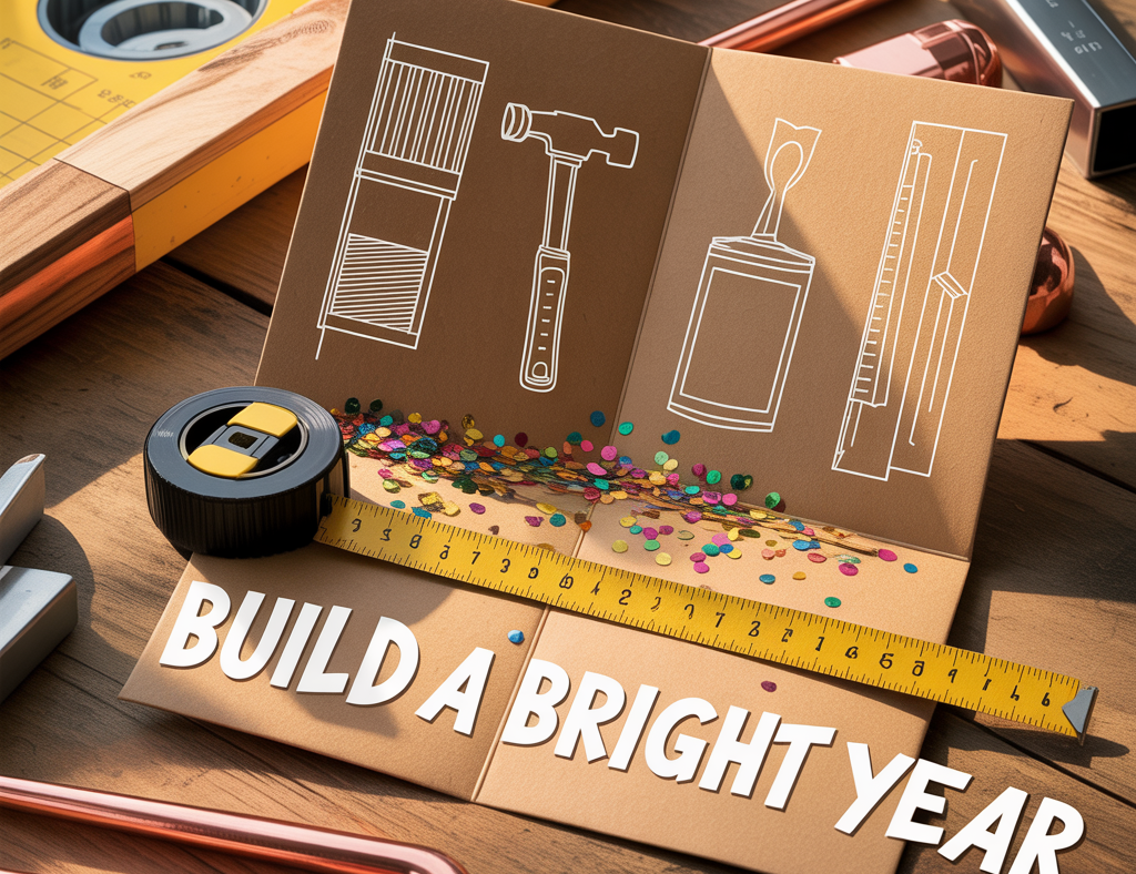 Birthday Card Ideas: 10 DIY Designs Using Leftover Home Improvement Materials