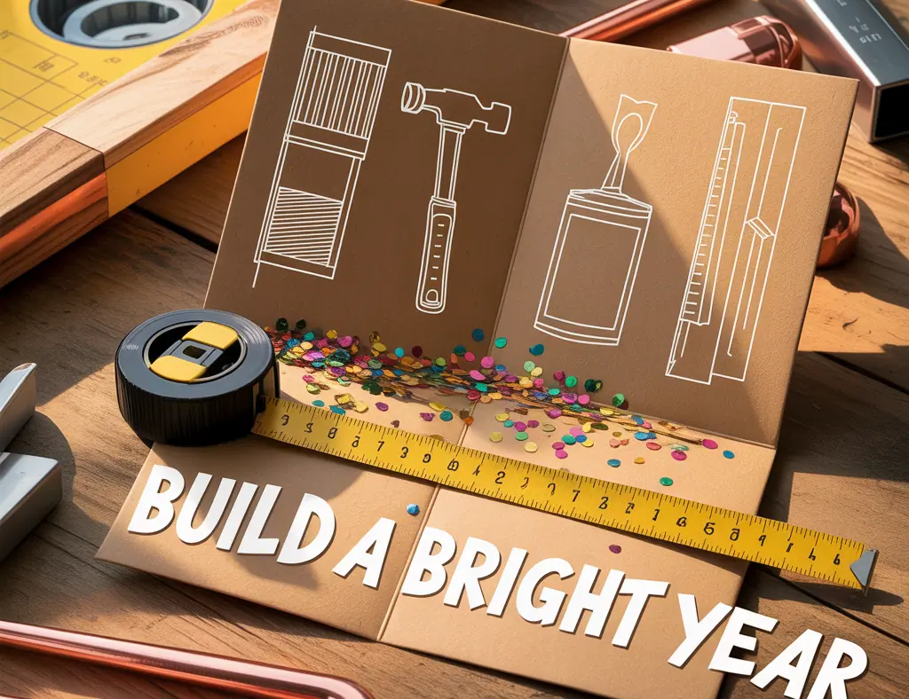 Birthday Card Ideas: 10 DIY Designs Using Leftover Home Improvement Materials