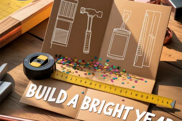 Birthday Card Ideas: 10 DIY Designs Using Leftover Home Improvement Materials