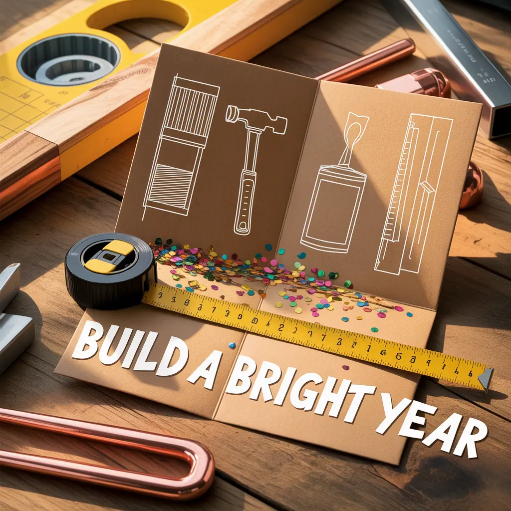 Birthday Card Ideas: 10 DIY Designs Using Leftover Home Improvement Materials