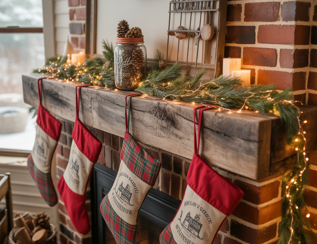 Christmas Mantle Decor