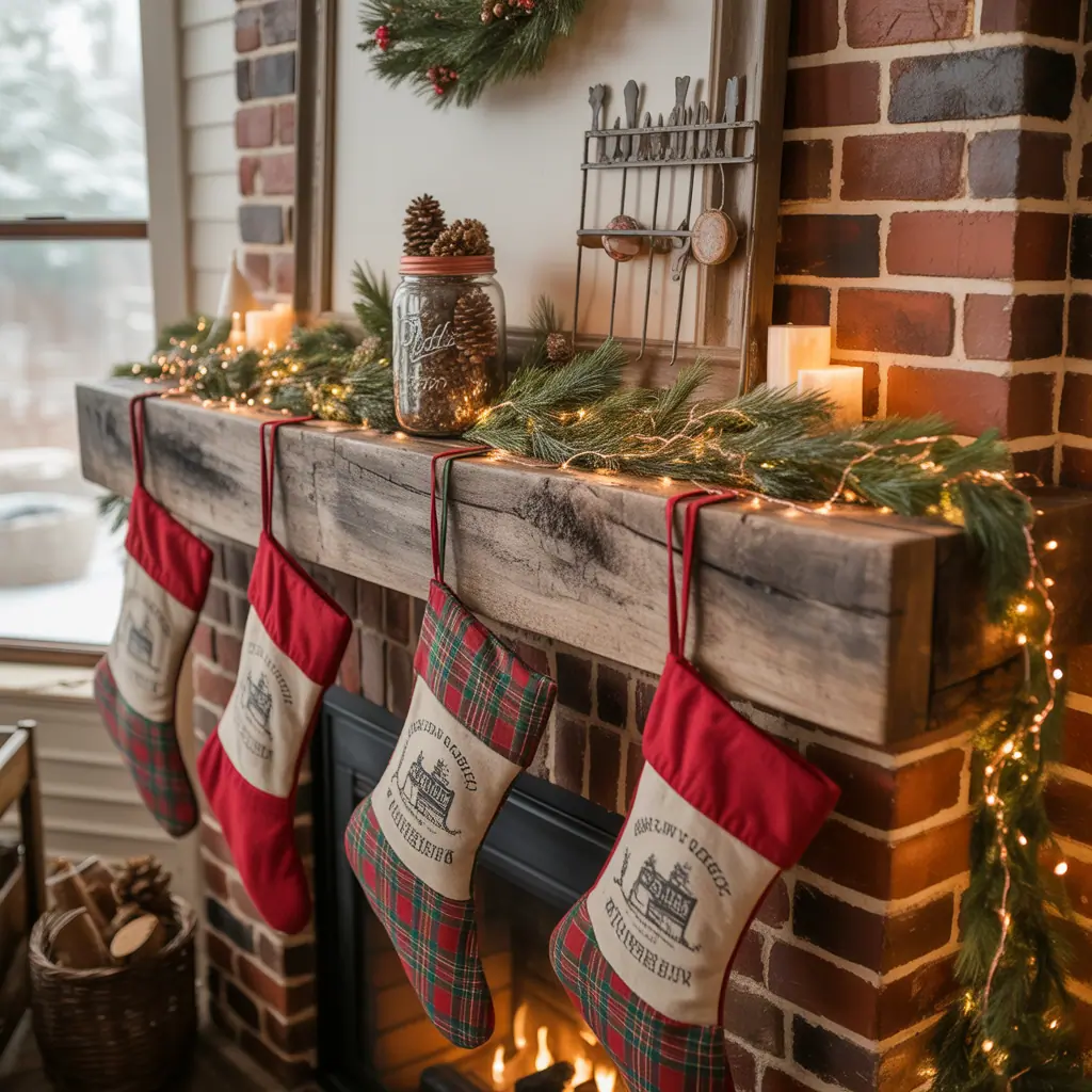 Christmas Mantle Decor