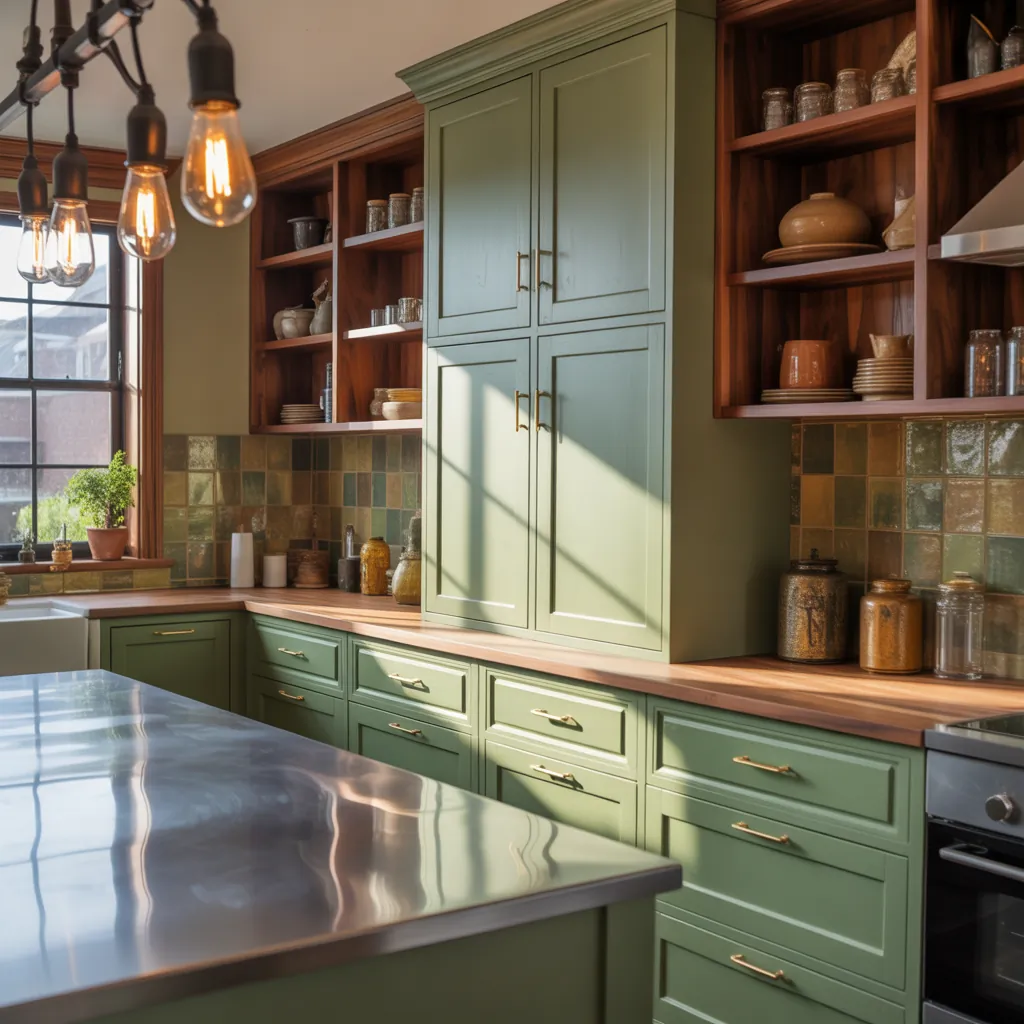 Clary Sage Kitchen Cabinets: A Fresh, Calm Makeover for Your Kitchen