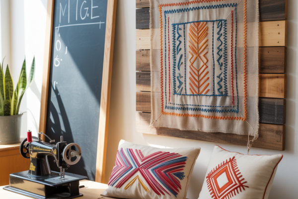 Embroidery: Simple DIY Projects to Refresh Your Home with Needlework