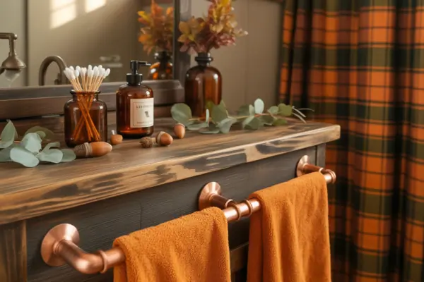 Fall Bathroom Decor: Easy DIY Ideas to Bring Cozy Autumn Style to Small Bathrooms