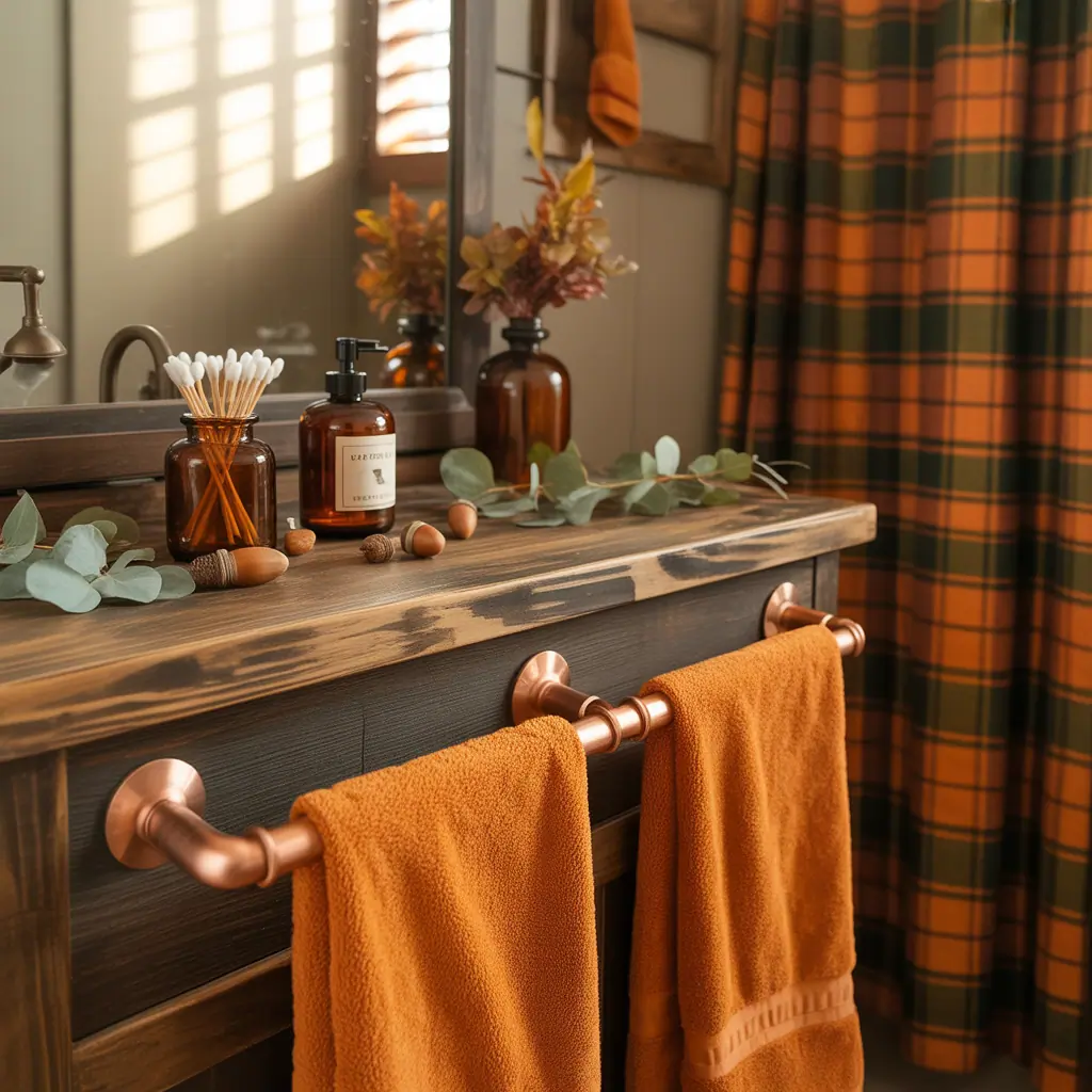 Fall Bathroom Decor: Easy DIY Ideas to Bring Cozy Autumn Style to Small Bathrooms