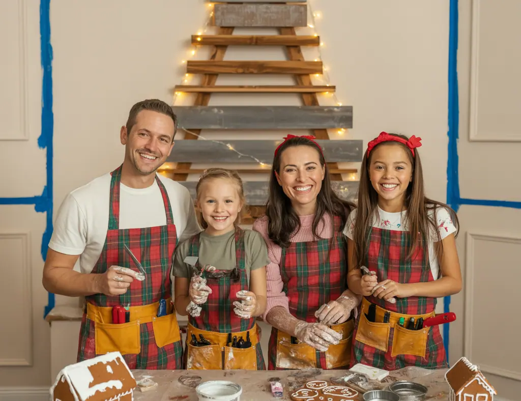 Family Christmas Photo Ideas: DIY Backdrops, Lighting & Styling Tips