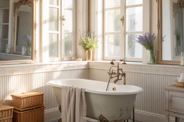 French Bathroom Decor Vintage