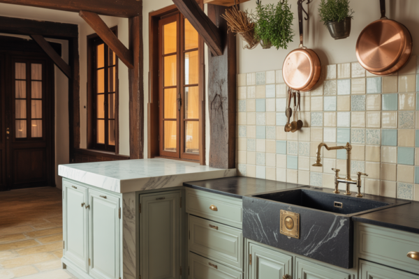 French Chateau Kitchen