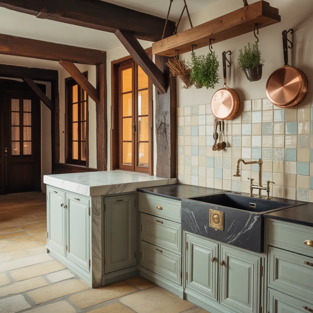 French Chateau Kitchen