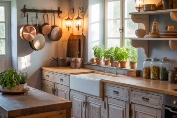 French Countryside Kitchen: Rustic DIY Ideas to Transform Your Space