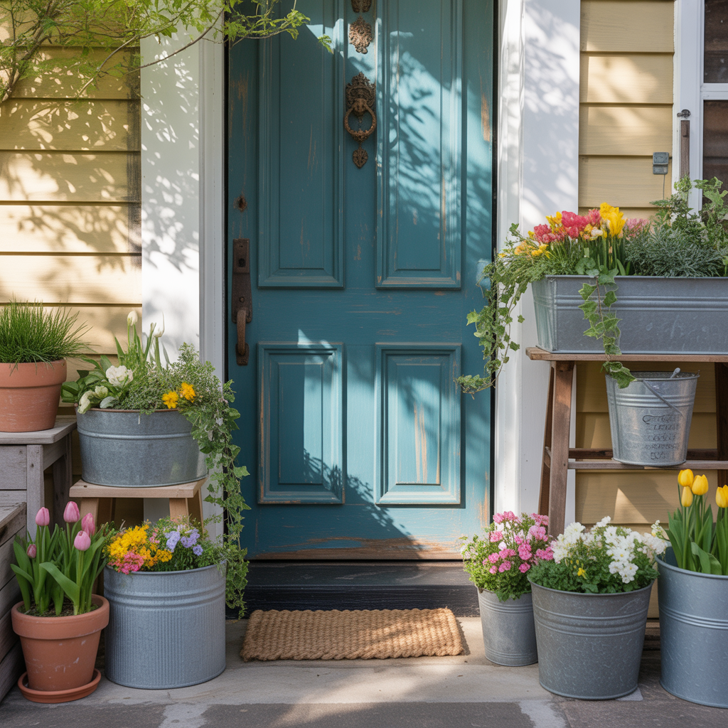 Front Door Planters: Easy DIY Ideas to Boost Curb Appeal