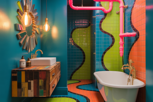 Funky Bathroom: Bold, Playful, and Totally Doable DIY Makeover