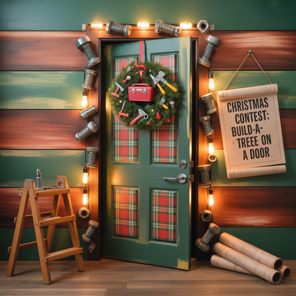 Funny Office Door Decorating Christmas Contest Ideas