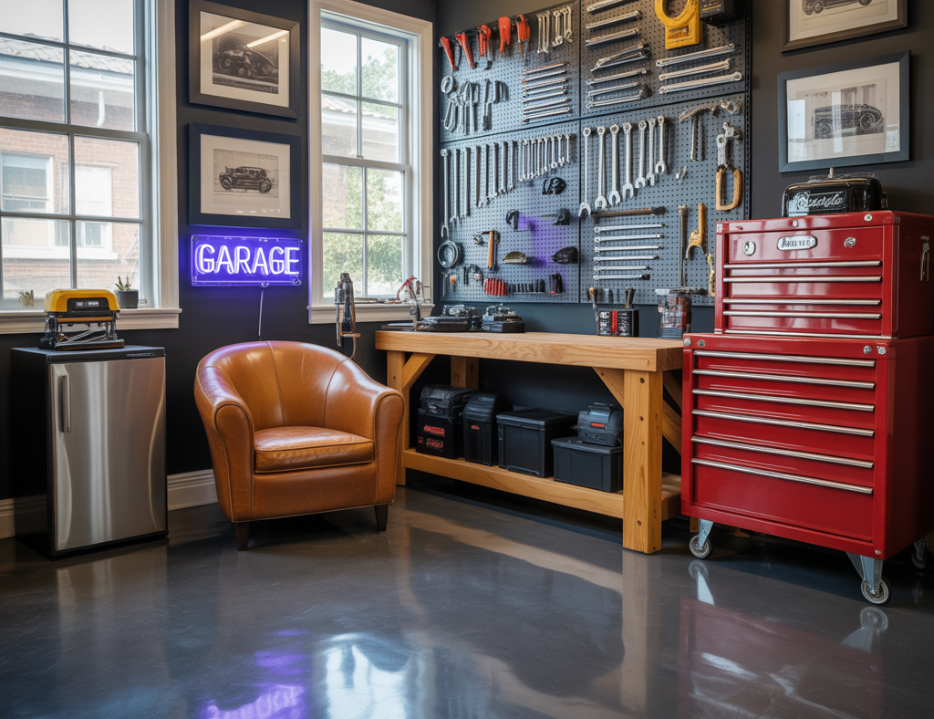 Garage Man Cave Basic Ideas: Easy, Budget-Friendly Transformations