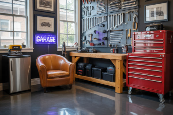 Garage Man Cave Basic Ideas: Easy, Budget-Friendly Transformations