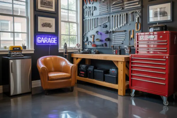 Garage Man Cave Basic Ideas: Easy, Budget-Friendly Transformations