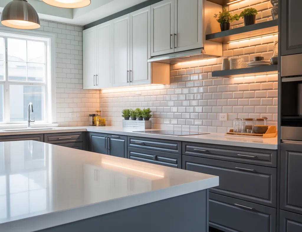 Gray and White Kitchen: Fresh, Timeless Ideas and DIY Upgrades