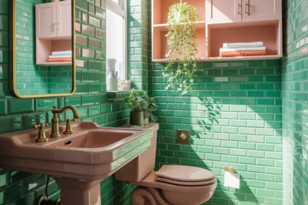 Green And Pink Bathroom: Fresh Ideas, DIY Tips & Step-by-Step Makeover