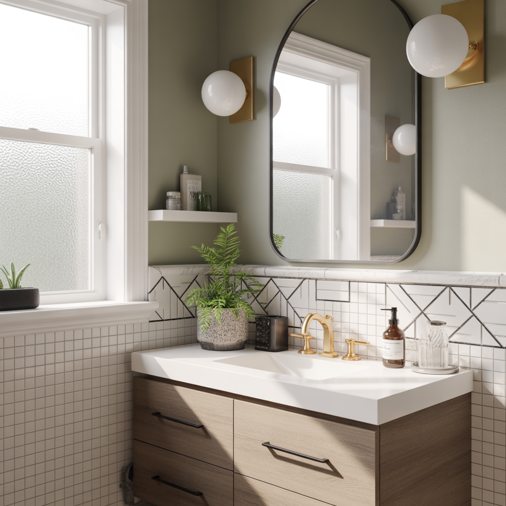 Half Bathroom Inspiration: Small Powder Room Ideas & DIY Makeover Tips