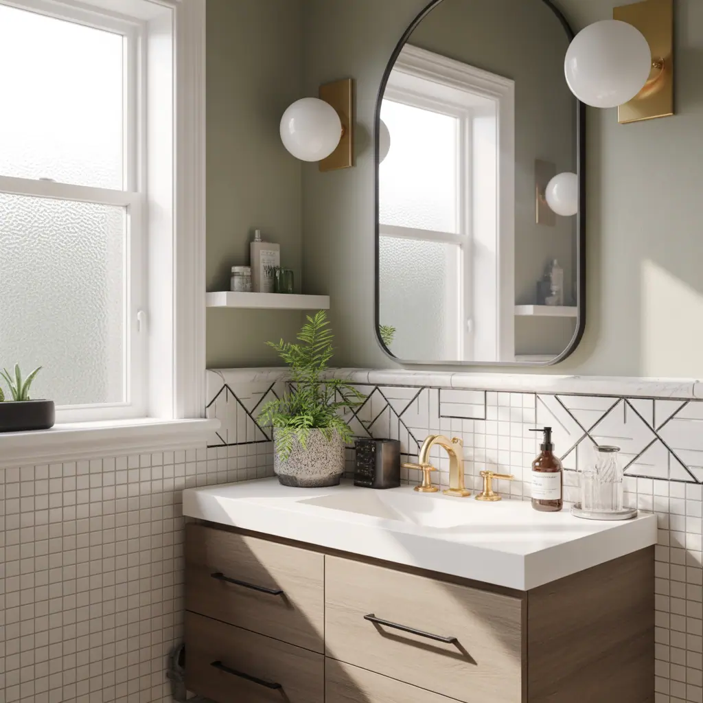 Half Bathroom Inspiration: Small Powder Room Ideas & DIY Makeover Tips