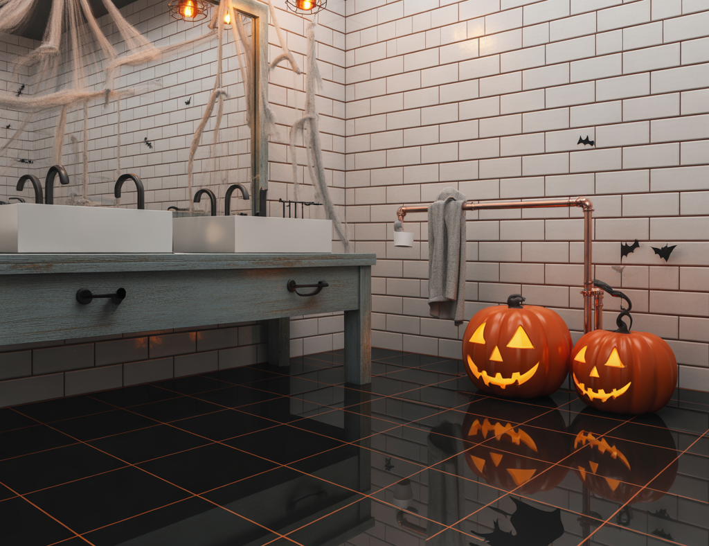 Halloween Bathroom Decor