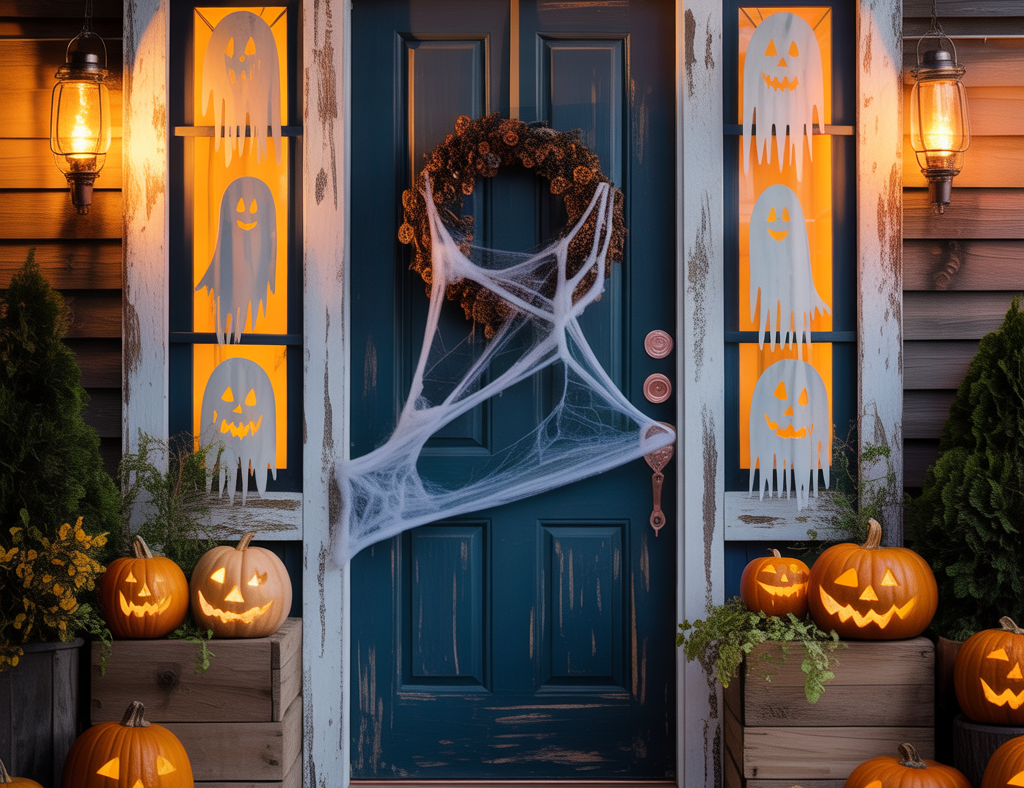 Halloween Decorating Door Ideas: Creative & Easy Front Door Transformations