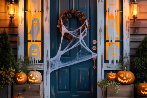 Halloween Decorating Door Ideas: Creative & Easy Front Door Transformations